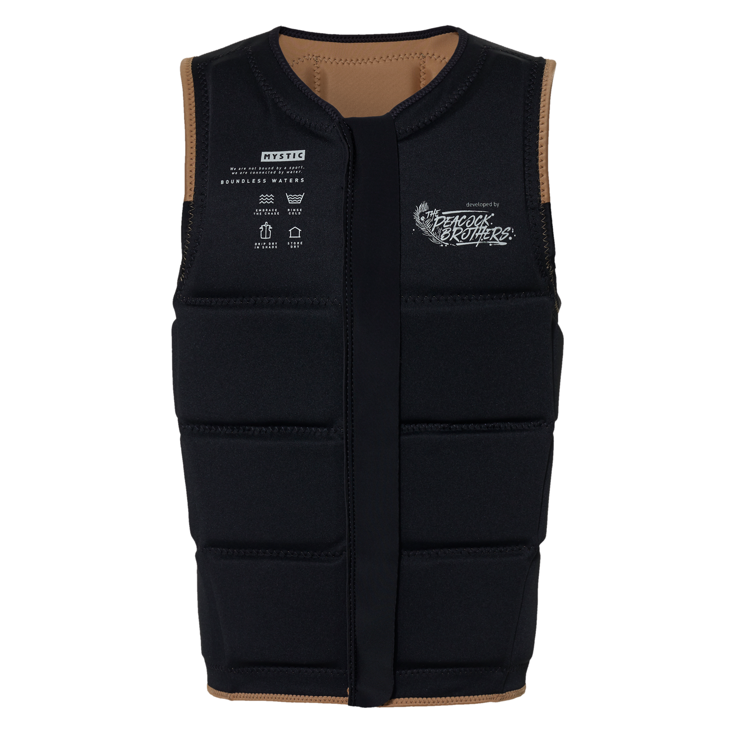 Mystic Peacock Impact Vest Fzip Wake | 24 - Impact Wake Vests