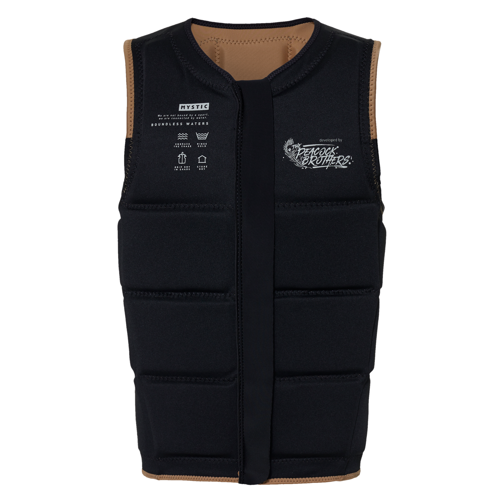 Mystic Peacock Impact Vest Fzip Wake | 24 - Impact Wake Vests