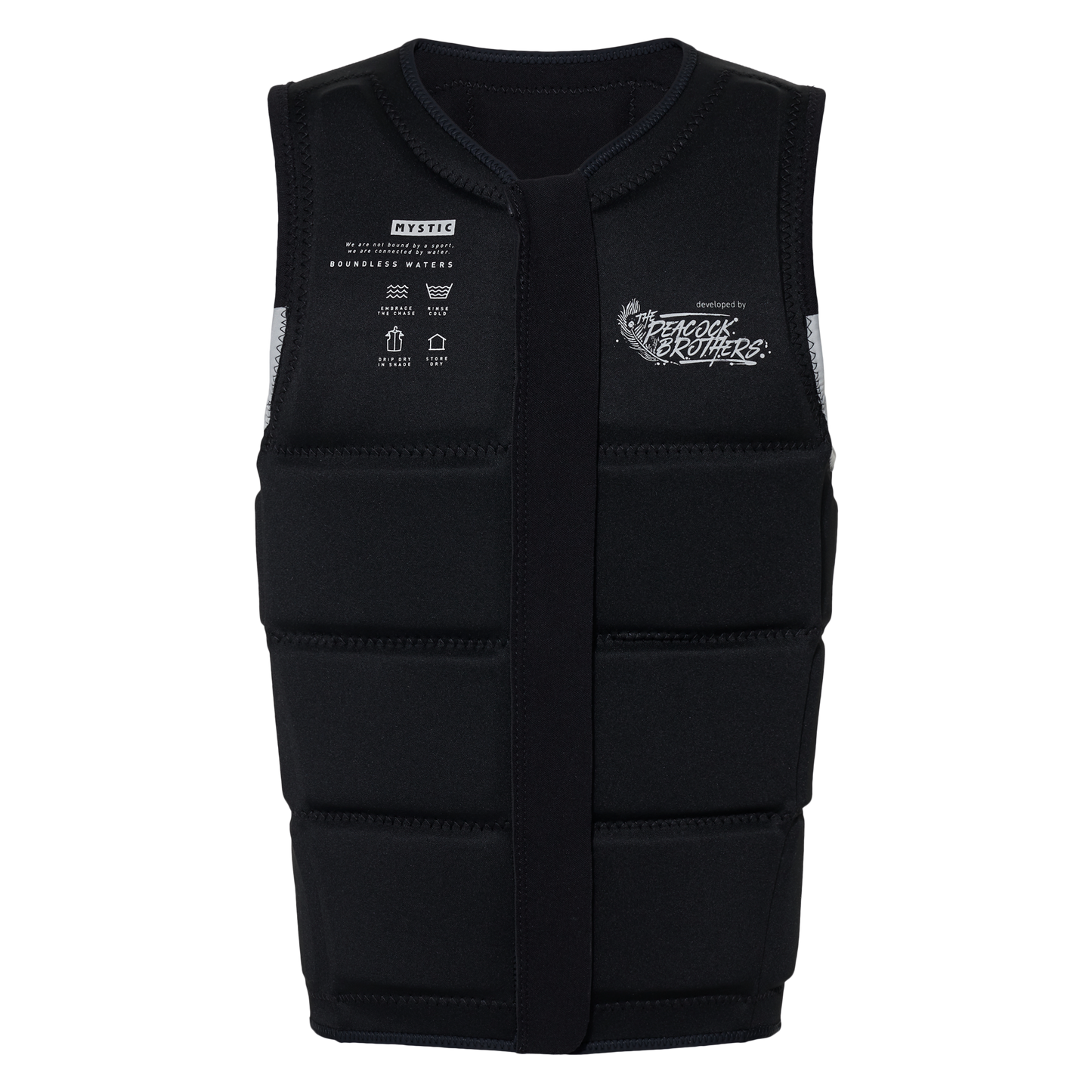 Mystic Peacock Impact Vest Fzip Wake | 24 - Impact Wake Vests
