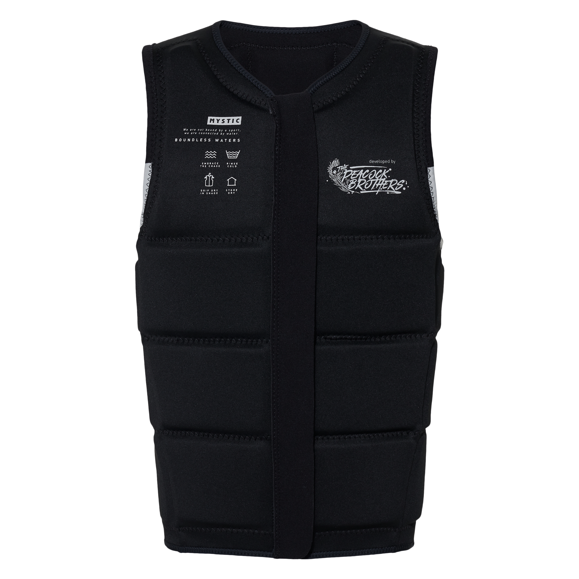 Mystic Peacock Impact Vest Fzip Wake | 24 - Impact Wake Vests