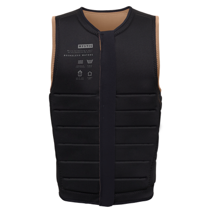 Mystic The Dom Impact Vest Fzip Wake | 24 - Impact Wake Vests