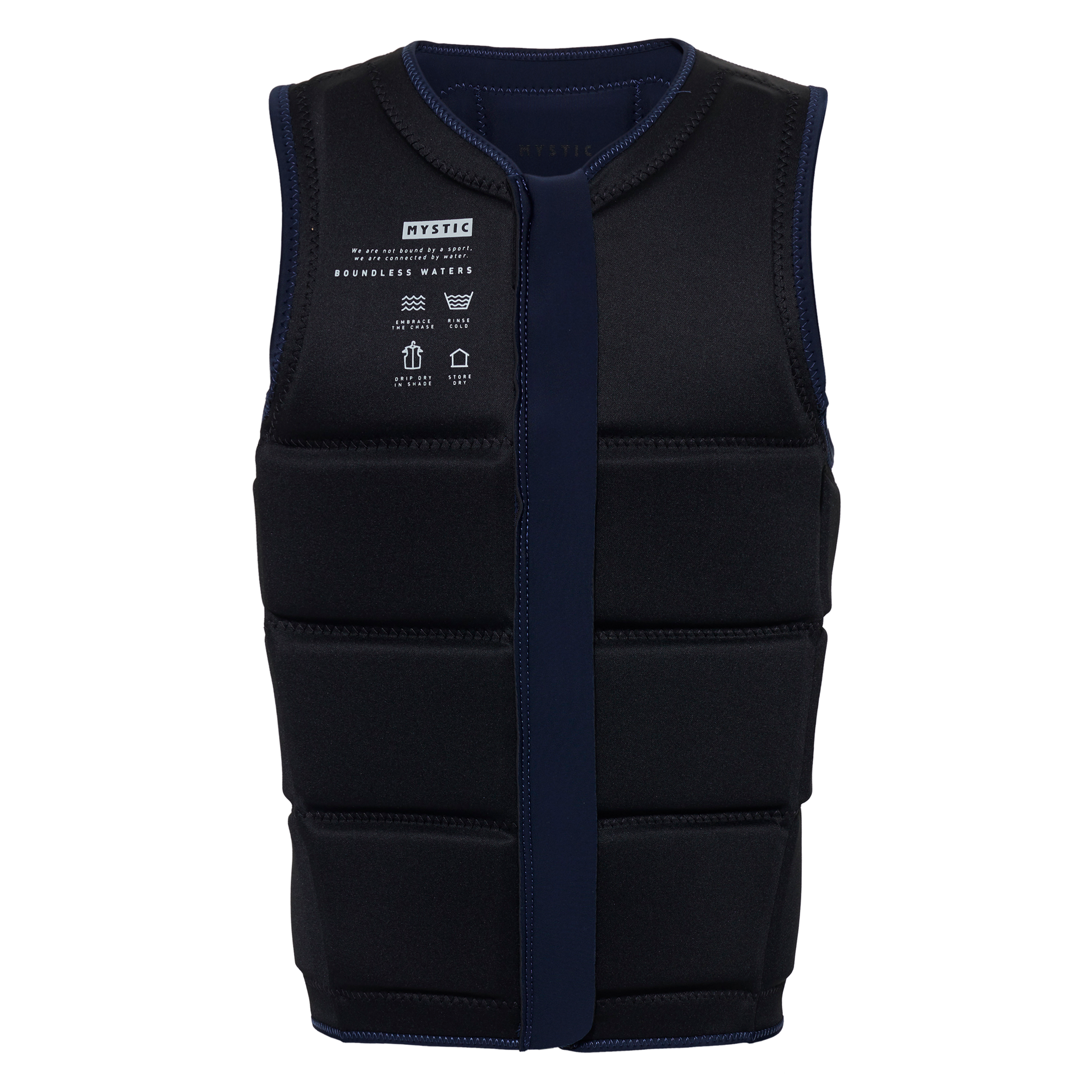 Mystic Star Impact Vest Fzip Wake | 24 - Impact Wake Vests