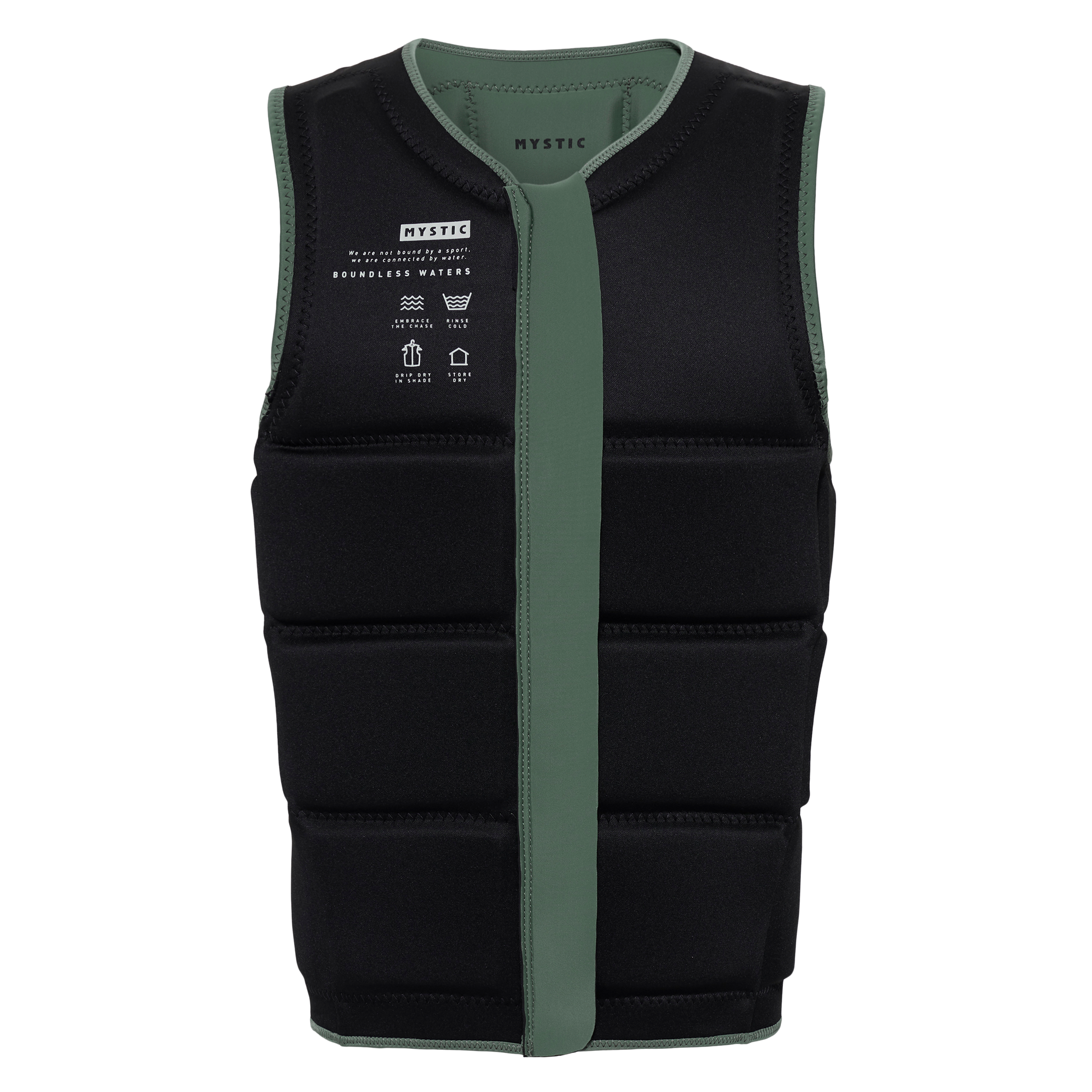 Mystic Star Impact Vest Fzip Wake | 24 - Impact Wake Vests