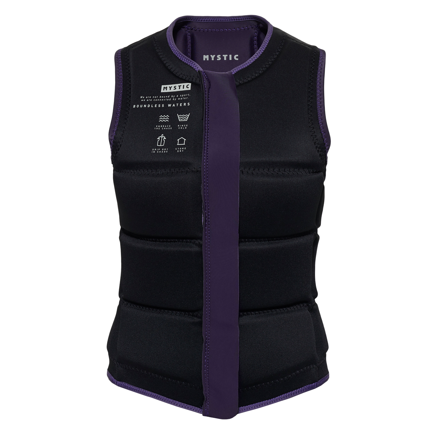 Mystic Star Impact Vest Fzip Wake Women | 24 - Impact Wake Vests