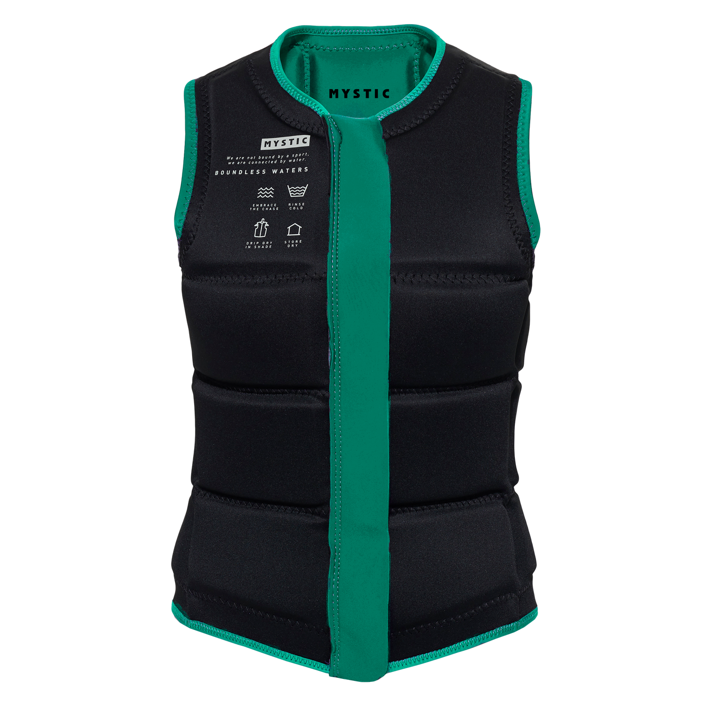 Mystic Star Impact Vest Fzip Wake Women | 24 - Impact Wake Vests