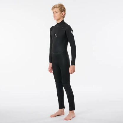 Rip Curl Junior Freelite 3/2 Back Zip Wetsuit Black - 120Bfs - Fullsuit / Zip-free