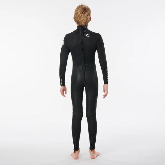 Rip Curl Junior Freelite 3/2 Back Zip Wetsuit Black - 120Bfs - Fullsuit / Zip-free