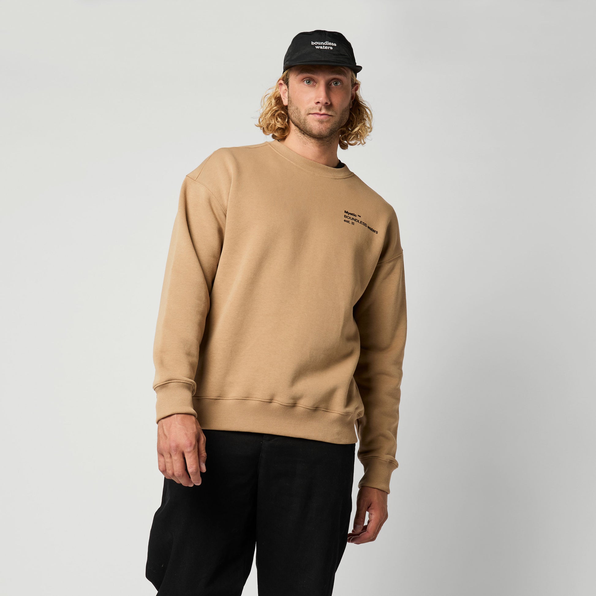 Mystic Trademark Crew Sweat Winter 24-25 - Sweats