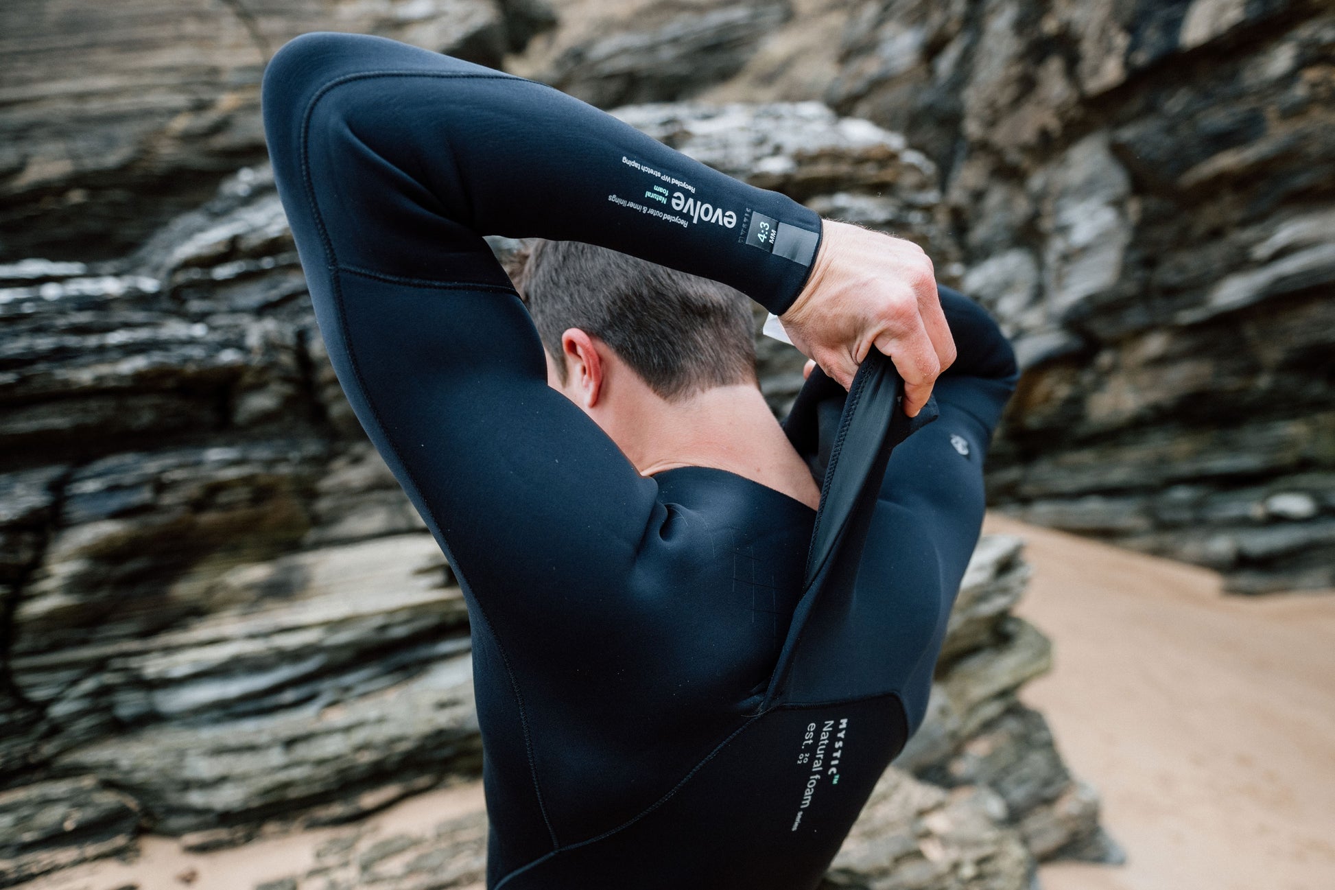 Mystic 25 Evolve Fullsuit 4/3mm Fzip Men | 24 - Fullsuit / Front-zip