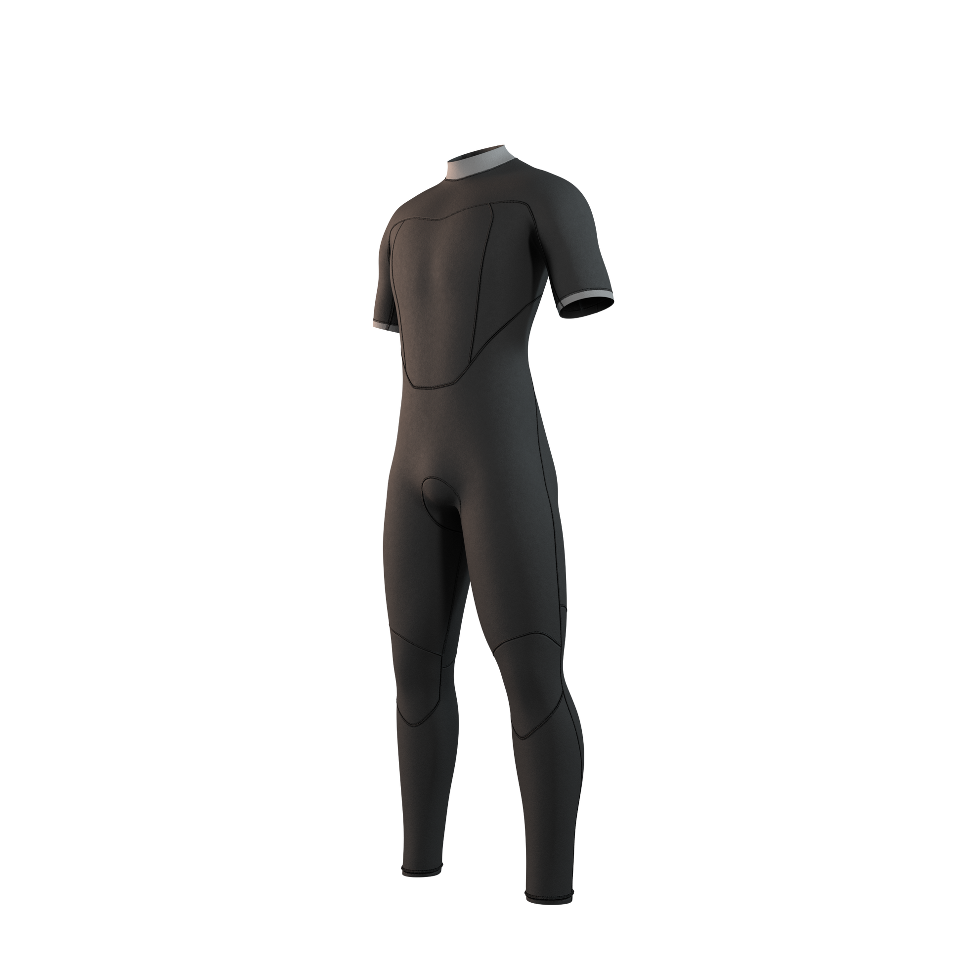 Mystic 25 Brand Shortarm 3/2mm Bzip Flatlock | 24 - Shortarm  / Back-zip