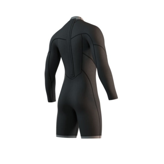 Mystic 25 Brand Longarm Shorty 3/2mm Bzip Flatlock | 24 - Long Arm / Back-zip