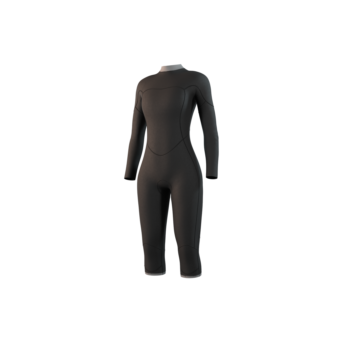Mystic 25 Brand Longarm Shortleg 3/2mm Bzip Flatlock Women | 24 - Long Arm / Back-zip