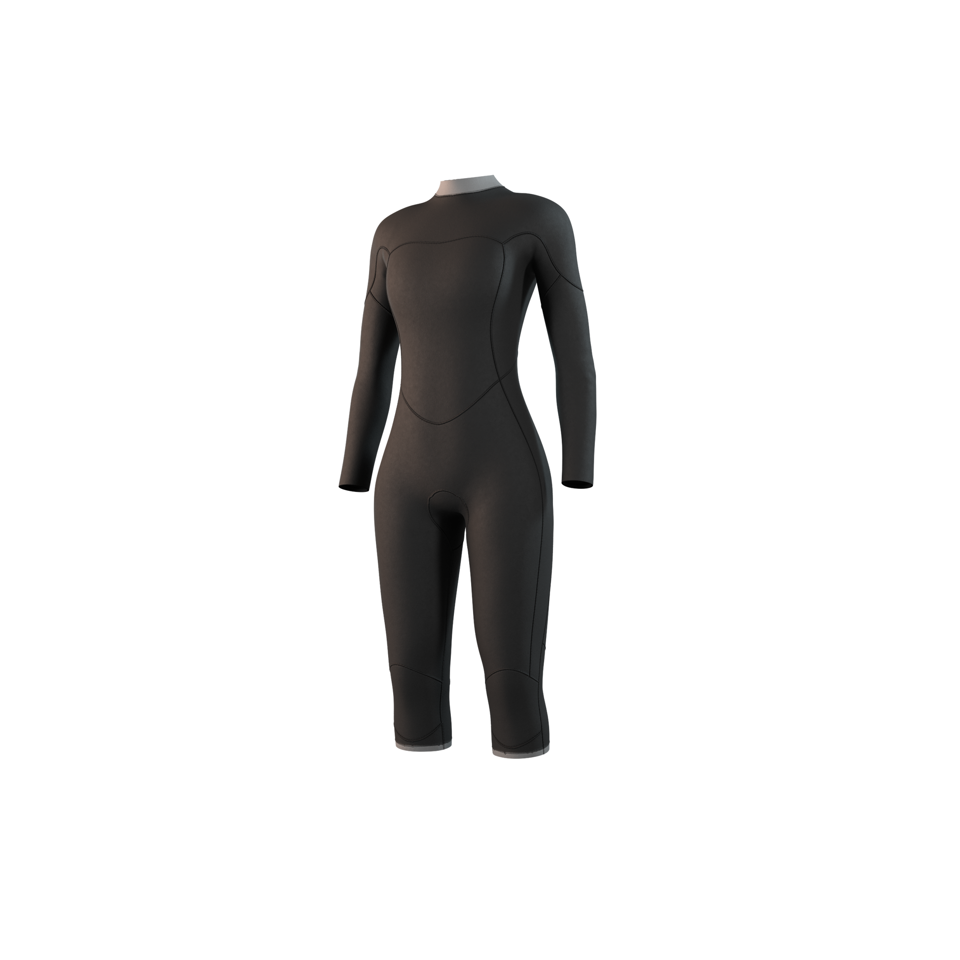 Mystic 25 Brand Longarm Shortleg 3/2mm Bzip Flatlock Women | 24 - Long Arm / Back-zip
