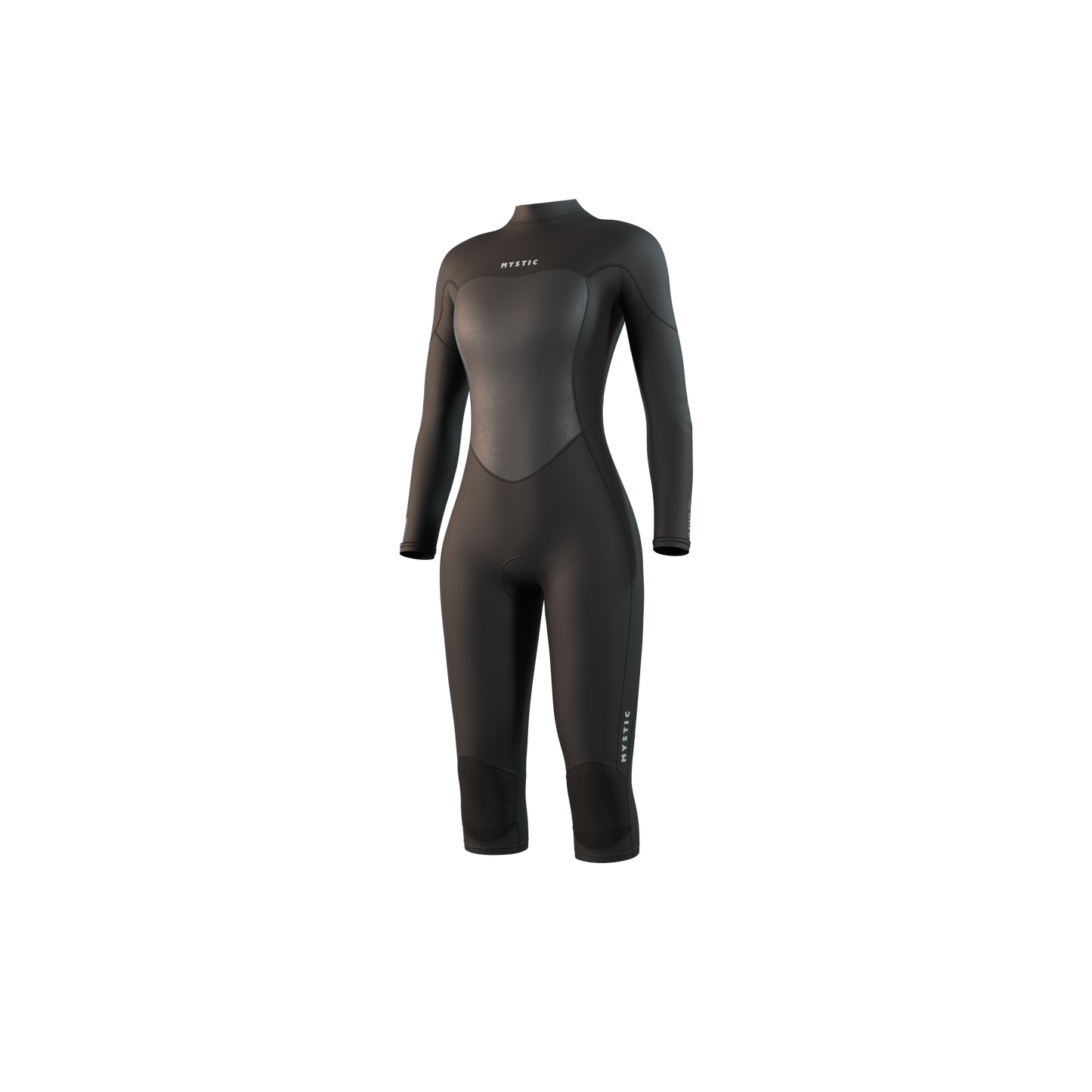 Mystic 25 Brand Longarm Shortleg 3/2mm Bzip Flatlock Women | 24 - Long Arm / Back-zip