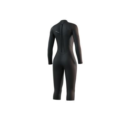 Mystic 25 Brand Longarm Shortleg 3/2mm Bzip Flatlock Women | 24 - Long Arm / Back-zip