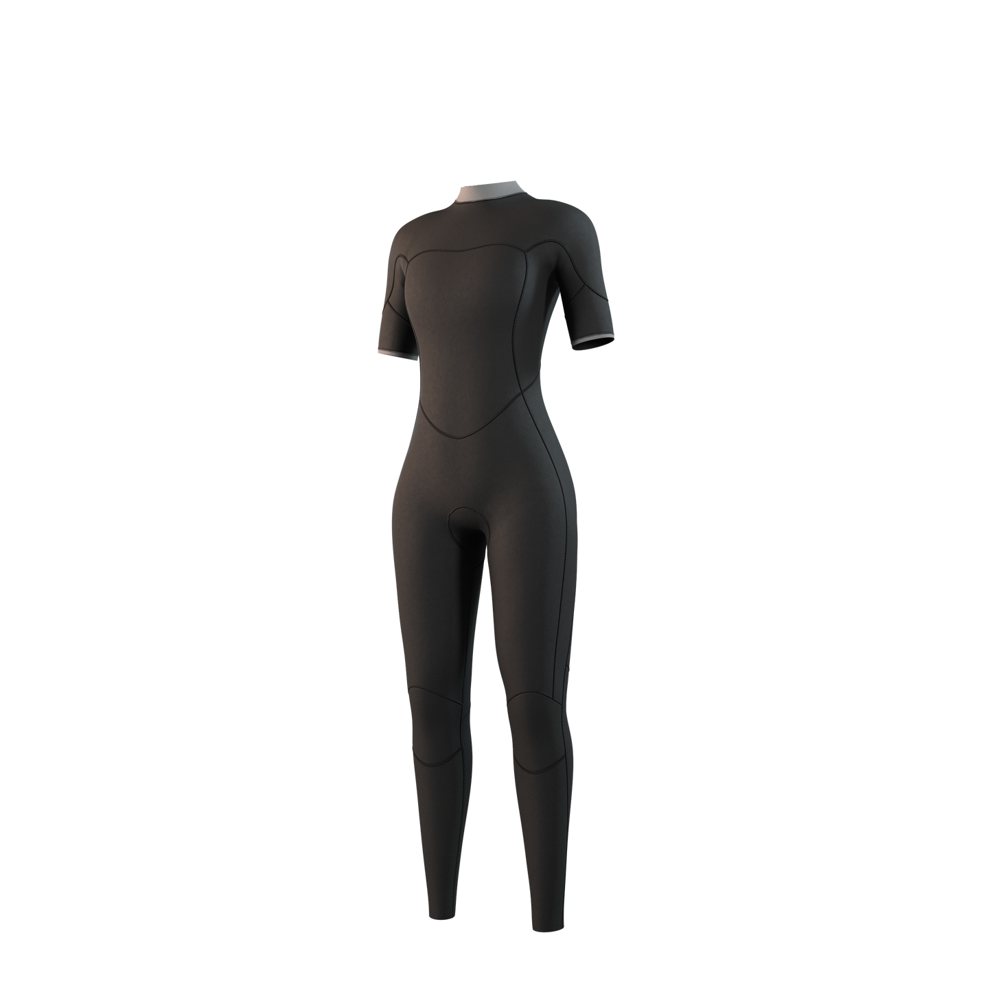Mystic 25 Brand Shortarm 3/2mm Bzip Flatlock Women | 24 - Short Arm / Back-zip