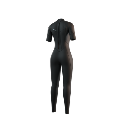 Mystic 25 Brand Shortarm 3/2mm Bzip Flatlock Women | 24 - Short Arm / Back-zip