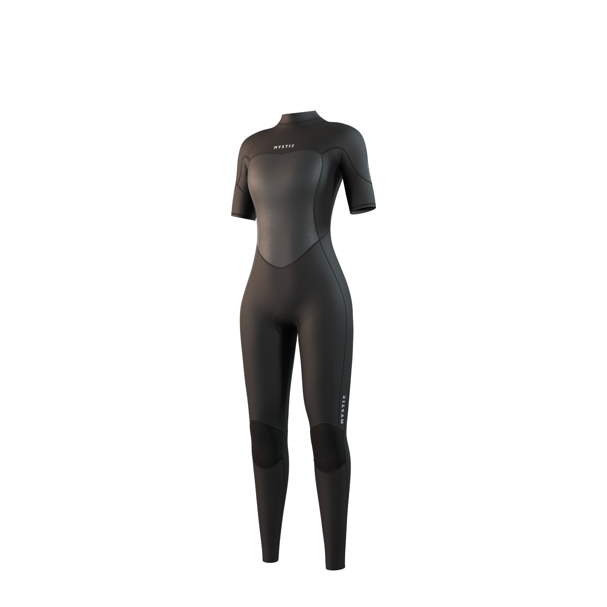 Mystic 25 Brand Shortarm 3/2mm Bzip Flatlock Women | 24 - Short Arm / Back-zip