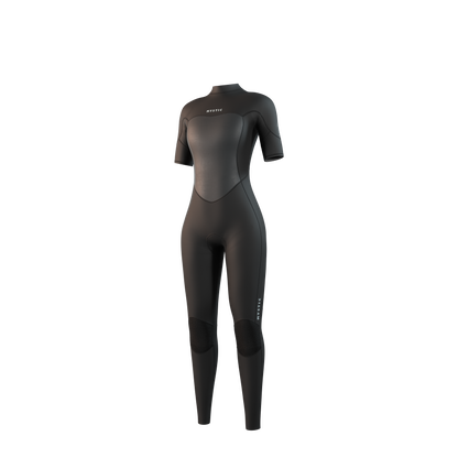 Mystic 25 Brand Shortarm 3/2mm Bzip Flatlock Women | 24 - Short Arm / Back-zip