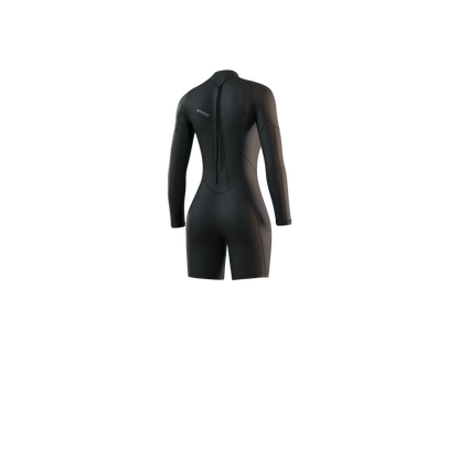 Mystic 25 Brand Longarm Shorty 3/2mm Bzip Flatlock Women | 24 - Long Arm / Back-zip