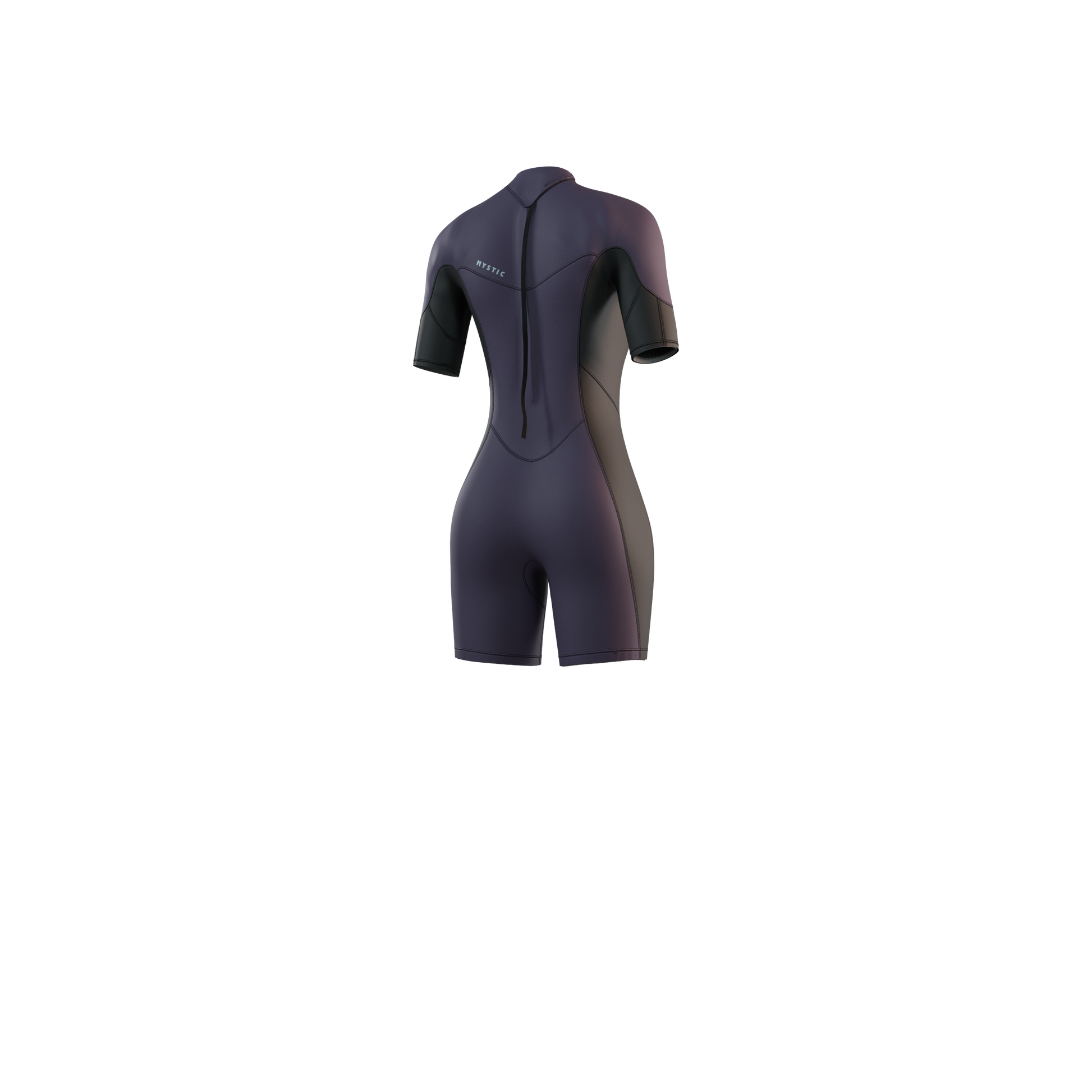 Mystic 25 Brand Shorty 3/2mm Bzip Flatlock Women | 24 - Short Arm / Back-zip