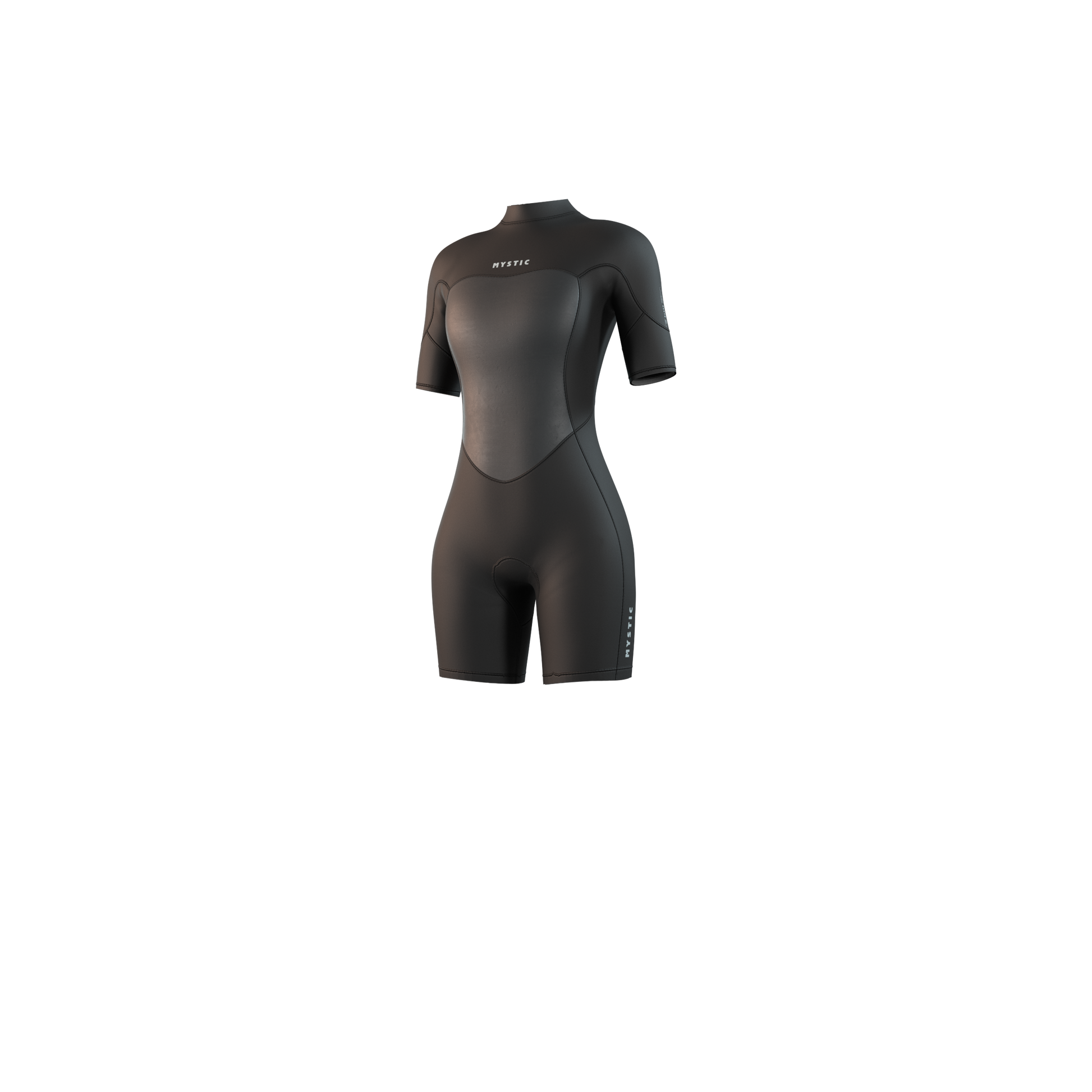 Mystic 25 Brand Shorty 3/2mm Bzip Flatlock Women | 24 - Short Arm / Back-zip