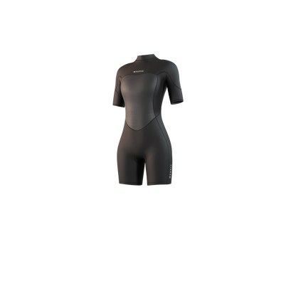 Mystic 25 Brand Shorty 3/2mm Bzip Flatlock Women | 24 - Short Arm / Back-zip