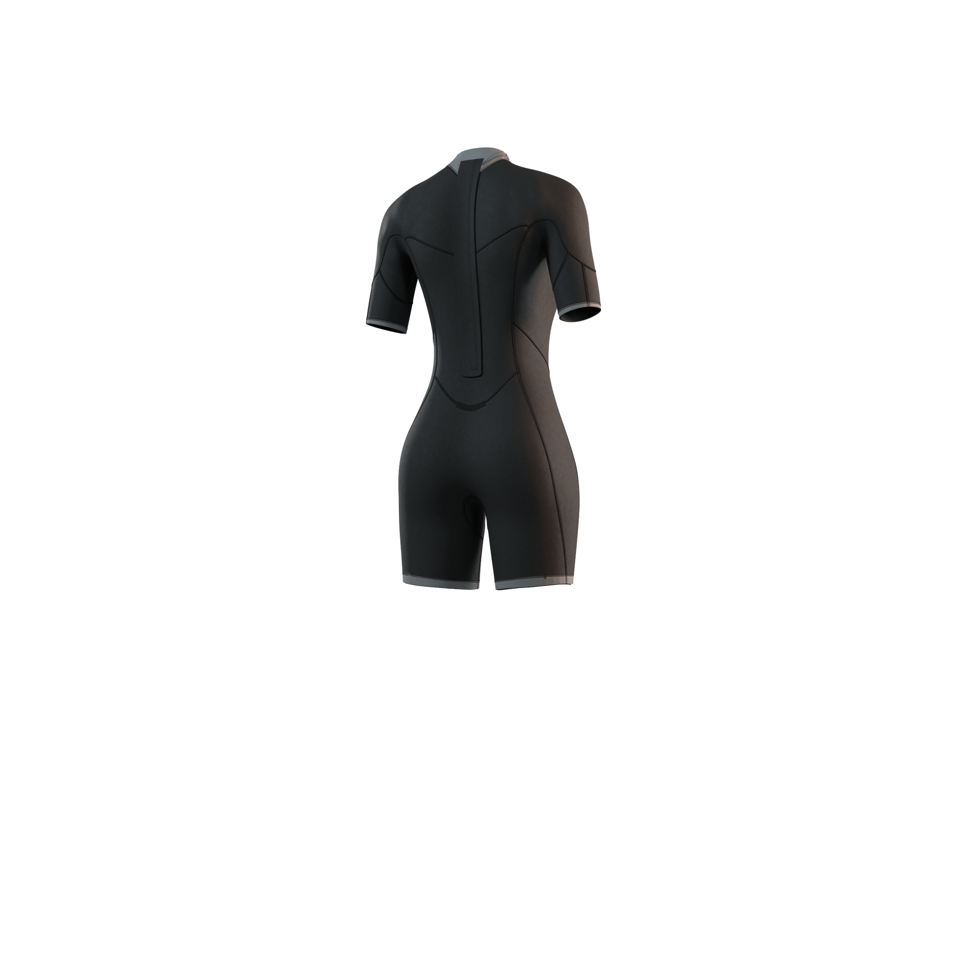 Mystic 25 Brand Shorty 3/2mm Bzip Flatlock Women | 24 - Short Arm / Back-zip
