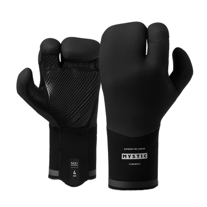 Mystic Supreme Glove 4mm Lobster Precurved Winter 24-25 - Glove / Lobster / Precurved