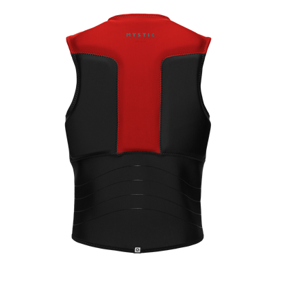 Mystic Block Impact Vest Fzip Red | 23 - Impact Kite Vests