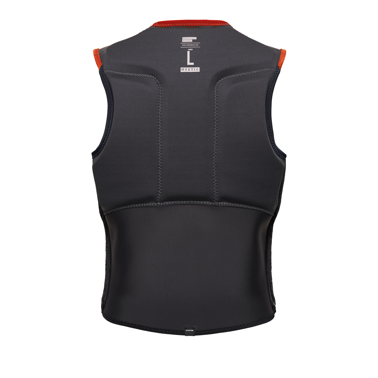 Mystic Block Impact Vest Fzip Red | 23 - Impact Kite Vests