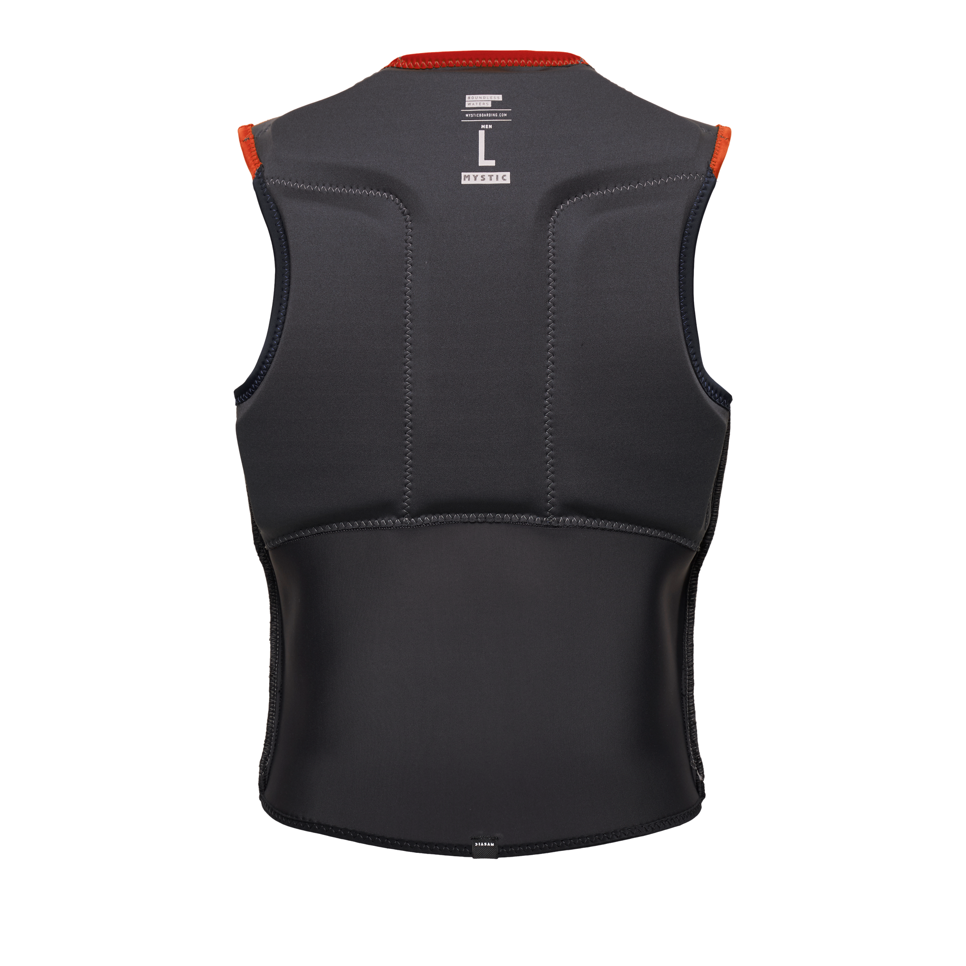 Mystic Block Impact Vest Fzip Red | 23 - Impact Kite Vests