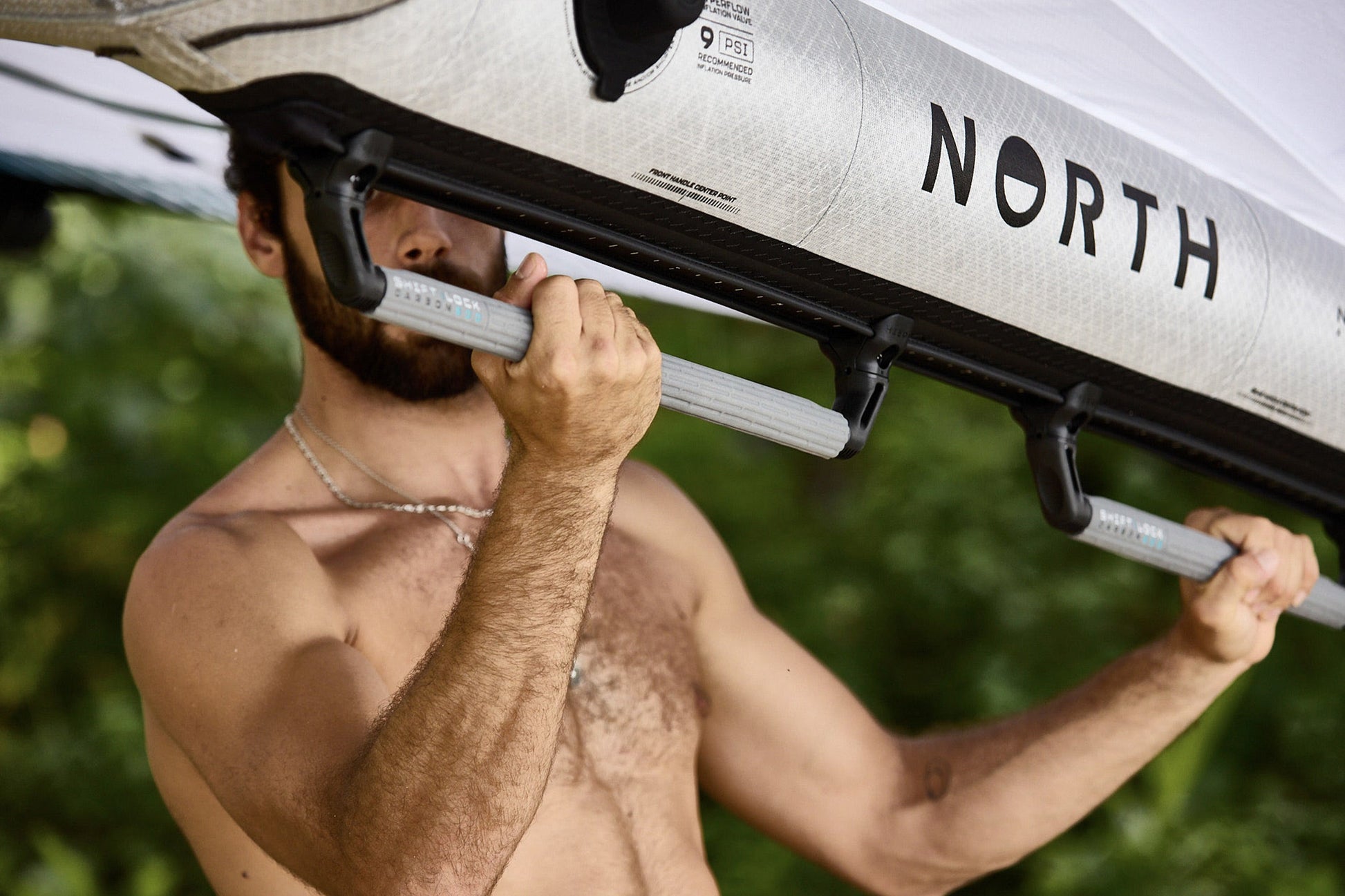 North ShiftLock Handle - Carbon - Wing Handles