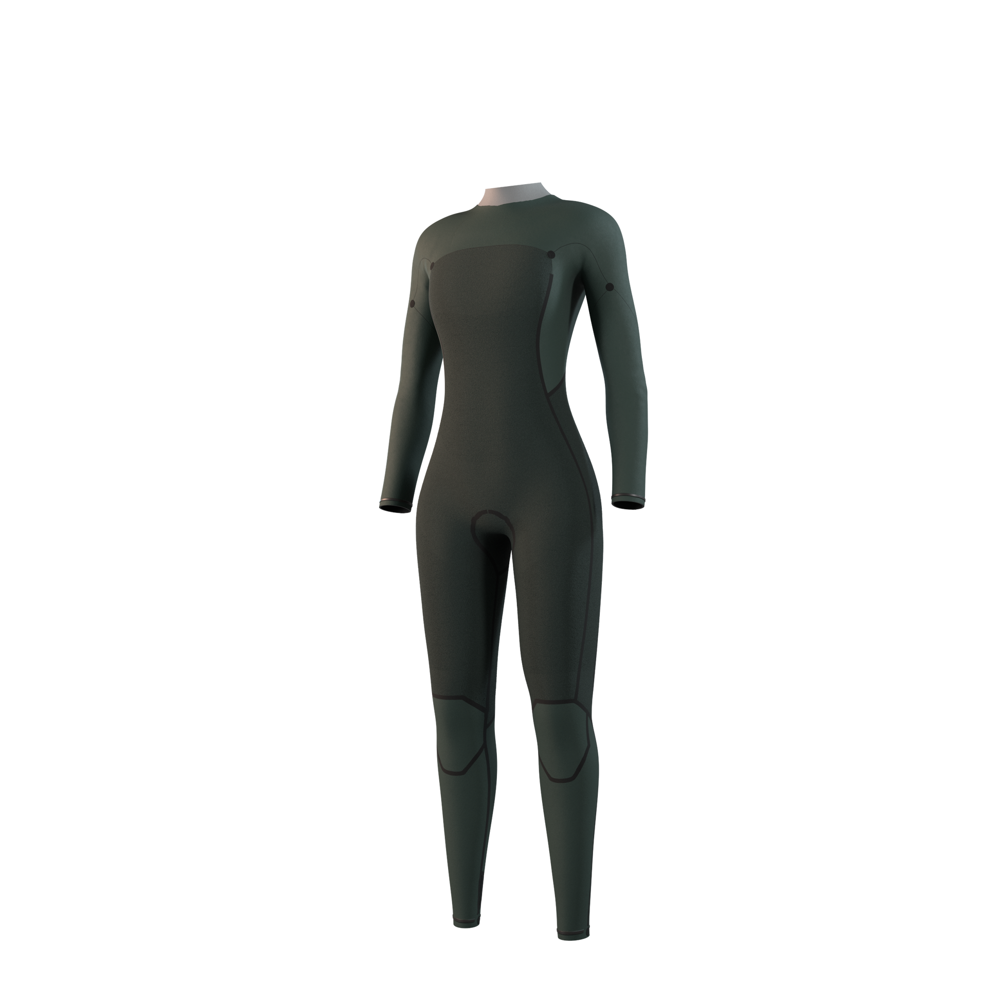 Mystic 25 Haven Fullsuit 4/3mm Double Fzip Women | 24 - Fullsuit / Double Front-zip