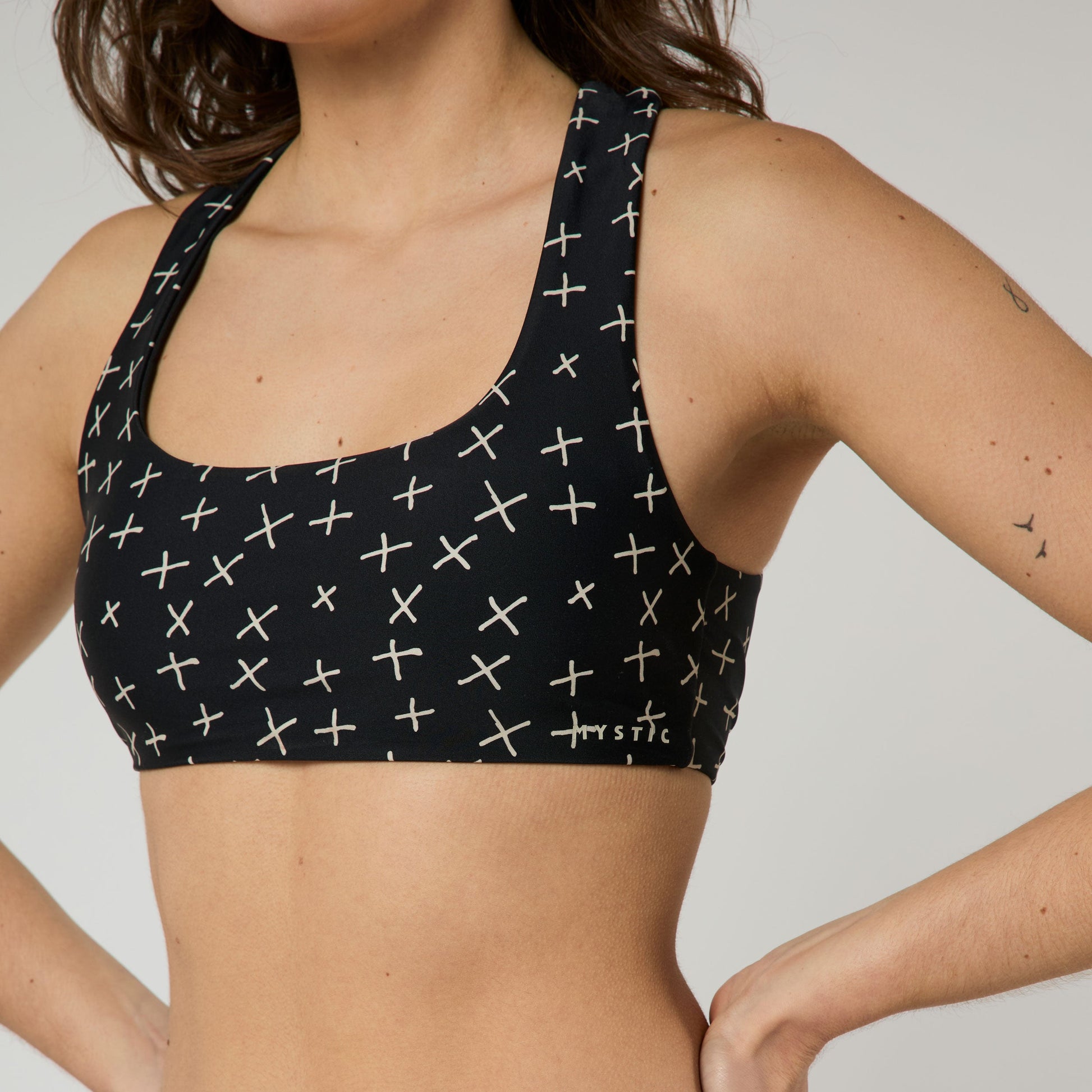 Mystic Lana Cross Bikini Top | 24 - Bikini Tops