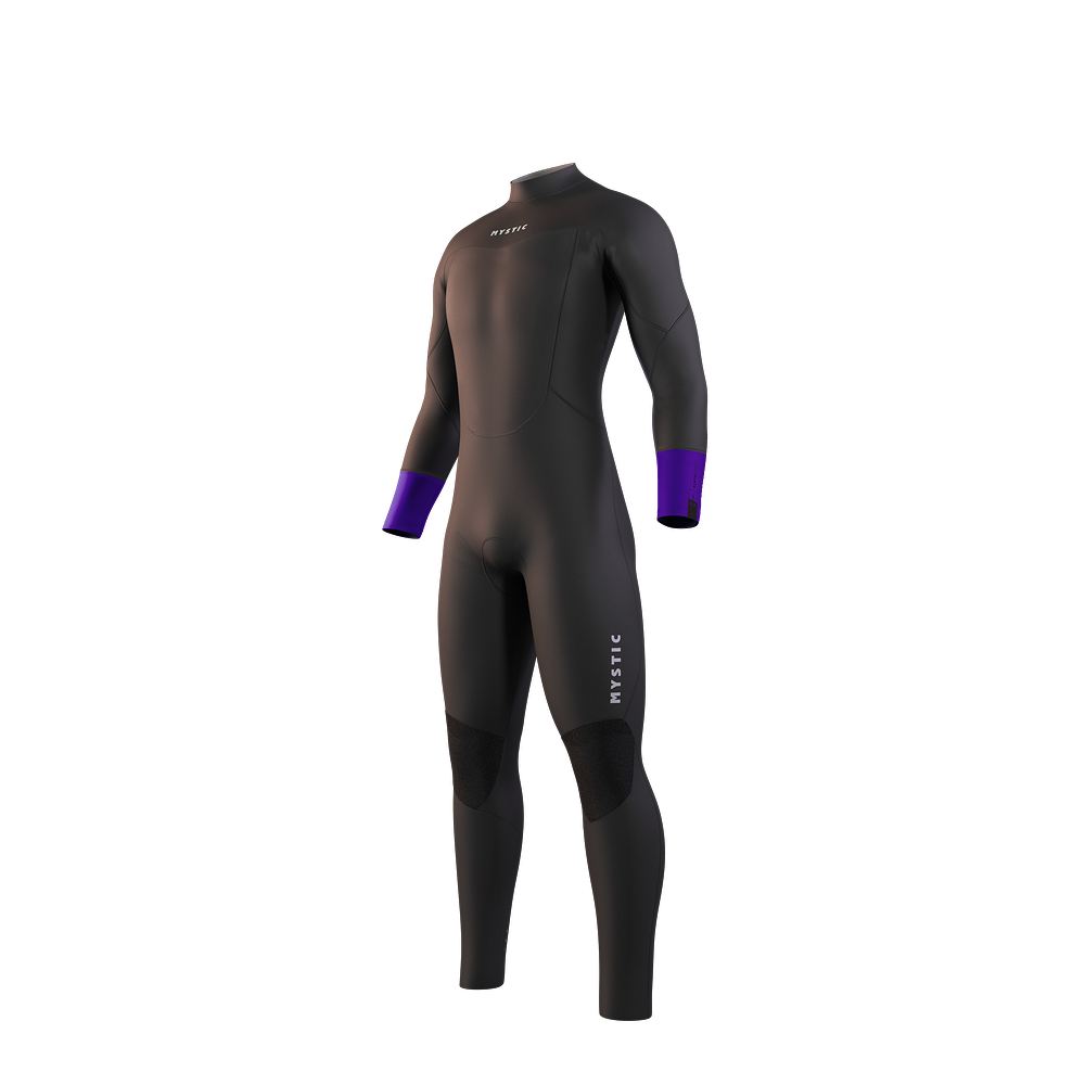 Mystic Rental Fullsuit 3/2mm Bzip Flatlock Unisex - Fullsuit / Back-zip