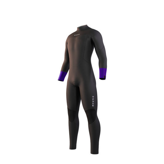 Mystic Rental Fullsuit 3/2mm Bzip Flatlock Unisex - Fullsuit / Back-zip