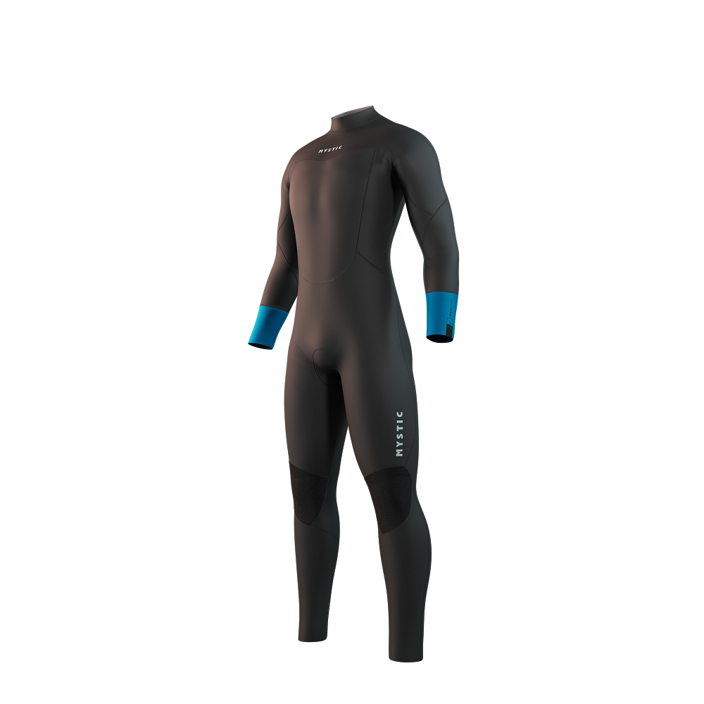 Mystic Rental Fullsuit 3/2mm Bzip Flatlock Unisex - Fullsuit / Back-zip