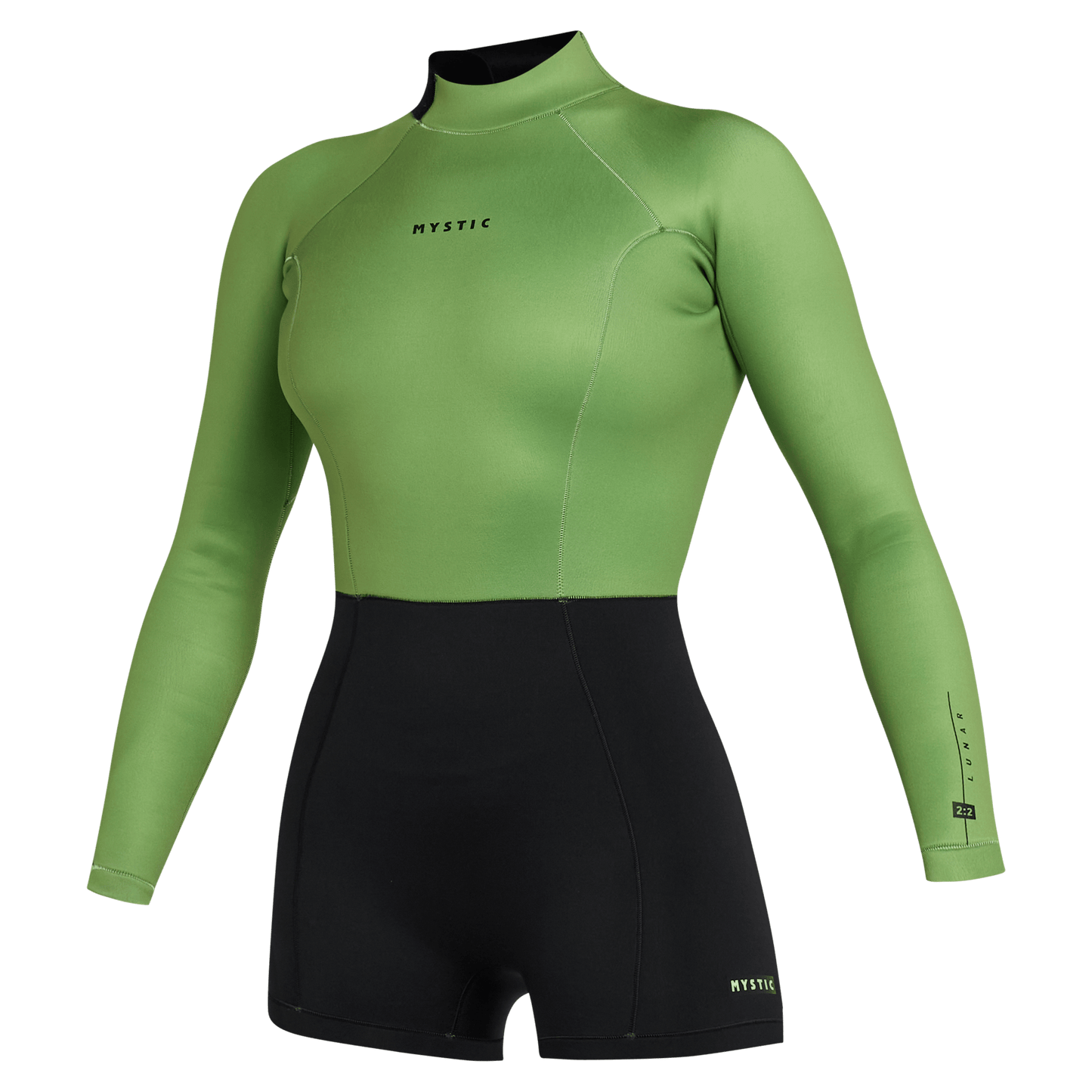 Mystic Lunar Longarm Shorty 2/2mm Bzip Women | 24 - Long Arm / Back-zip