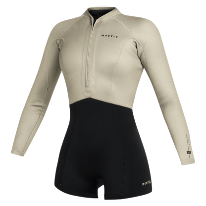 Mystic Lunar Longarm Shorty 2/2mm Fzip Women | 24 - Long Arm / Front-zip