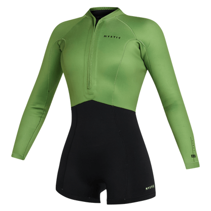 Mystic Lunar Longarm Shorty 2/2mm Fzip Women | 24 - Long Arm / Front-zip