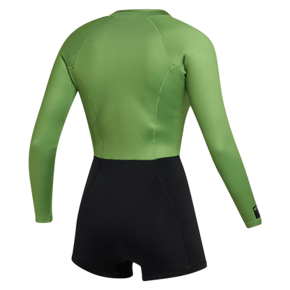 Mystic Lunar Longarm Shorty 2/2mm Fzip Women | 24 - Long Arm / Front-zip