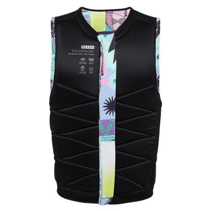 Mystic Outlaw Impact Vest Fzip Wake | 24 - Impact Wake Vests