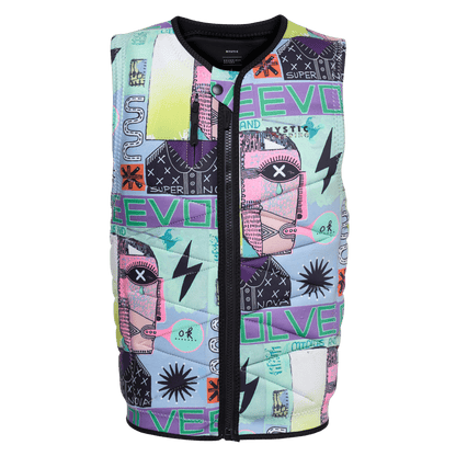 Mystic Outlaw Impact Vest Fzip Wake | 24 - Impact Wake Vests