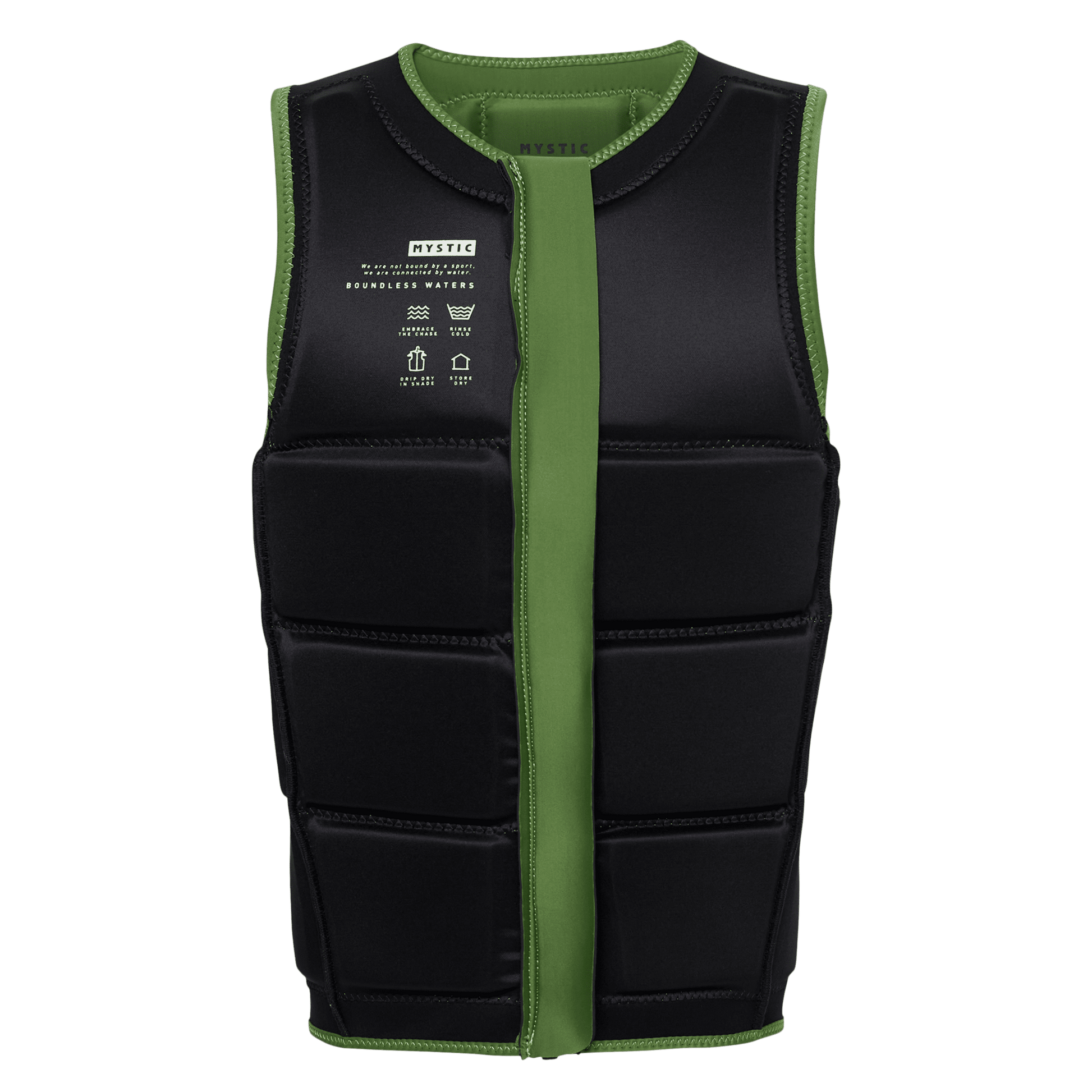 Mystic Star Impact Vest Fzip Wake | 24 - Impact Wake Vests