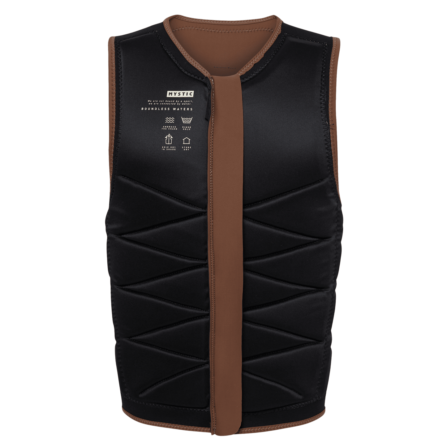 Mystic Outlaw Impact Vest Fzip Wake | 24 - Impact Wake Vests