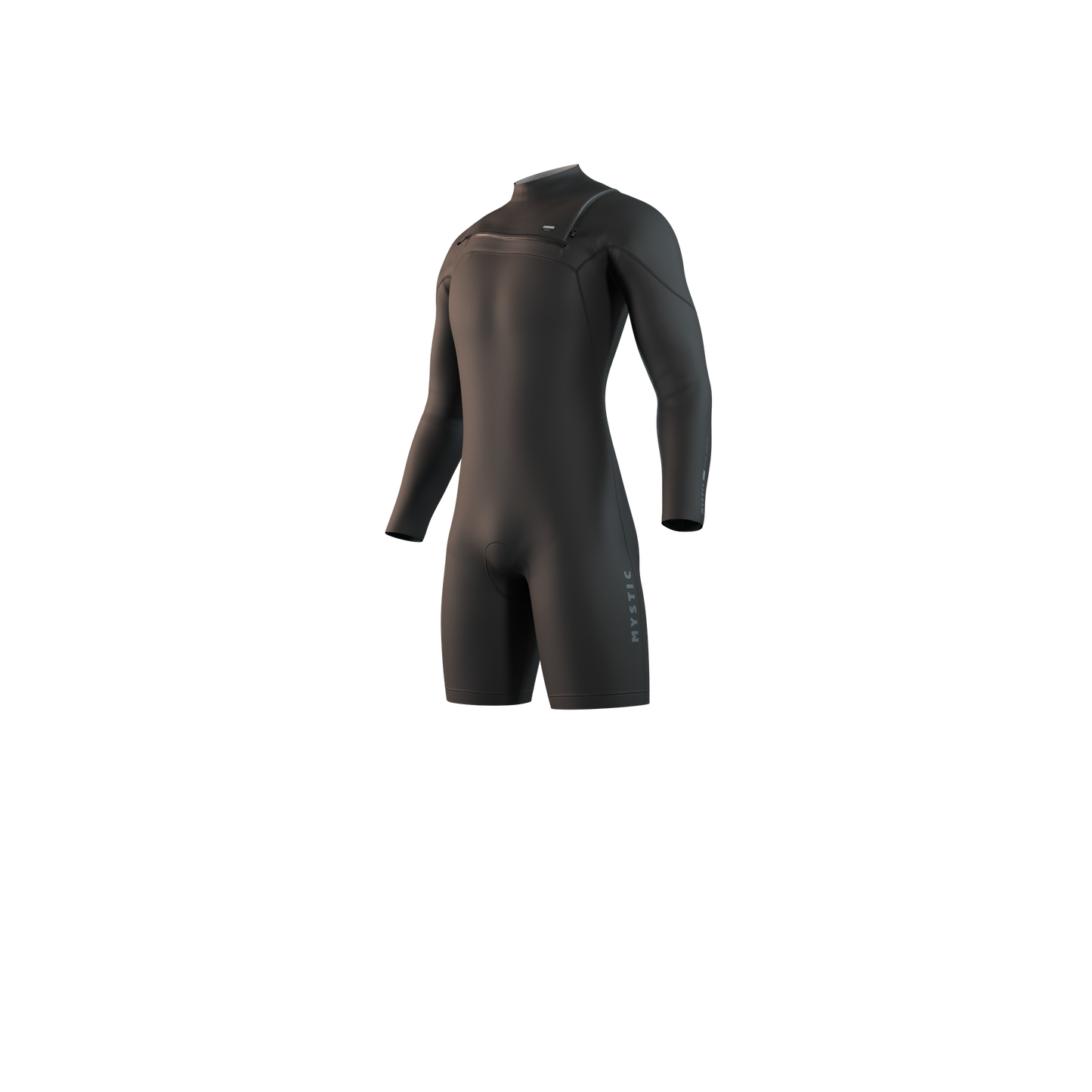 Mystic Motion Longarm Shorty 3/2mm Fzip 25 - Short Arm / Front-zip