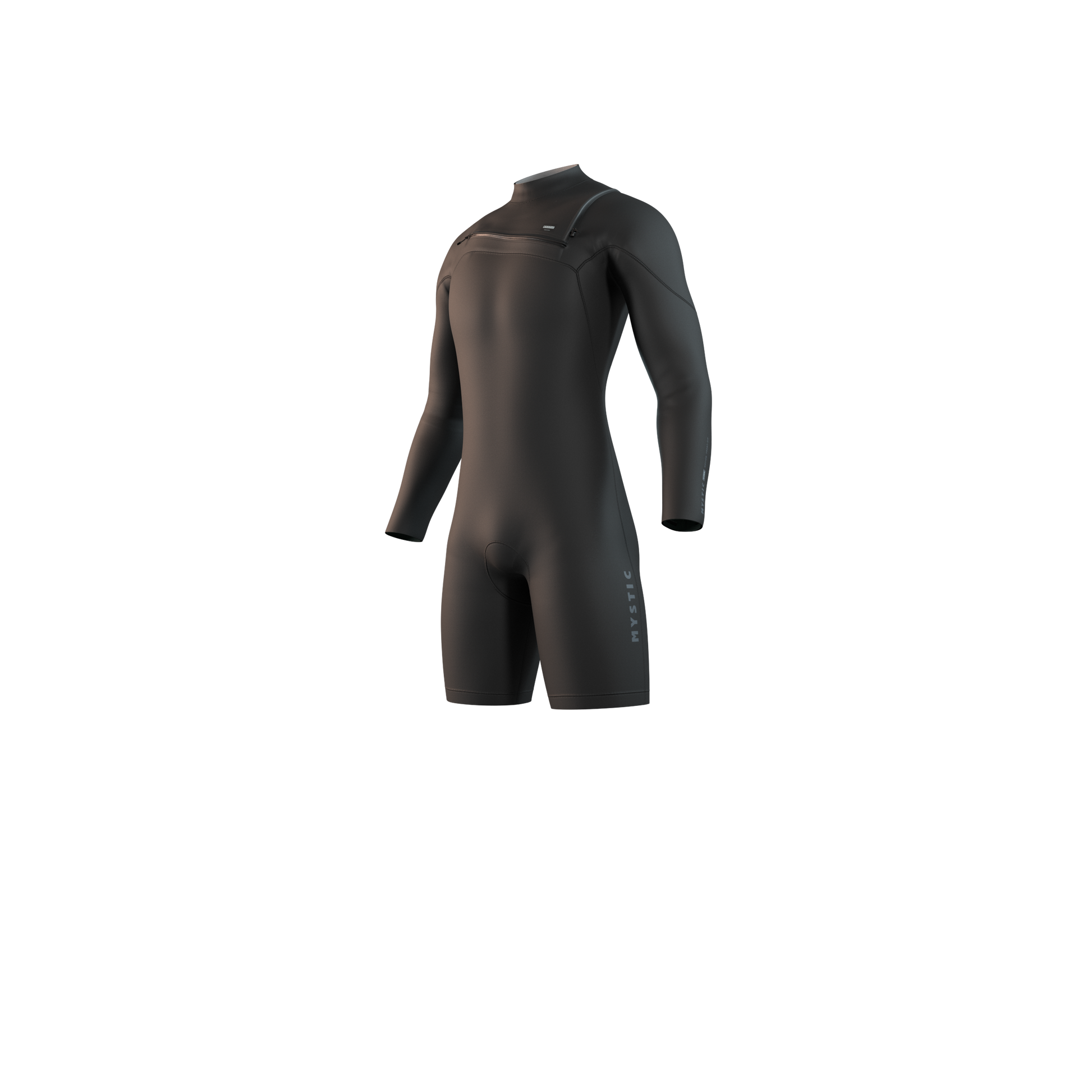 Mystic Motion Longarm Shorty 3/2mm Fzip 25 - Short Arm / Front-zip