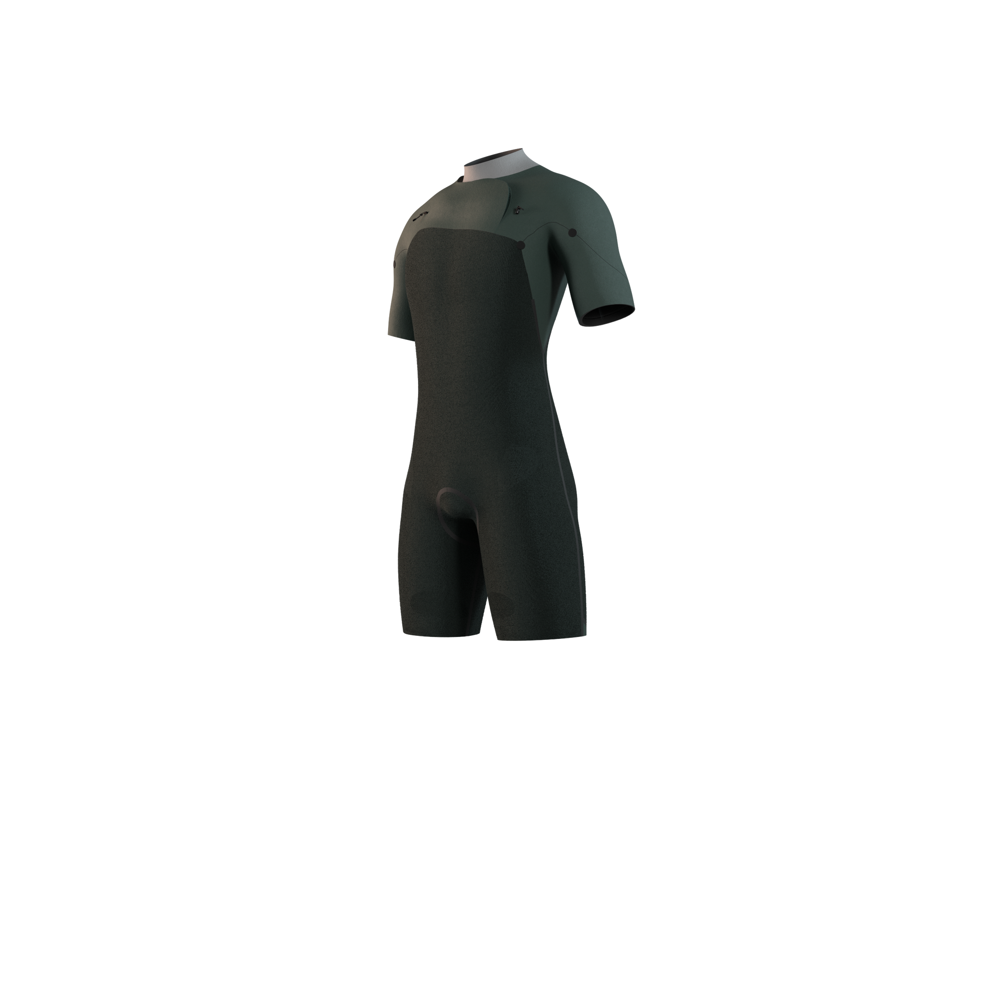 Mystic Motion Shorty 3/2mm Fzip25 - Short Arm / Front-zip