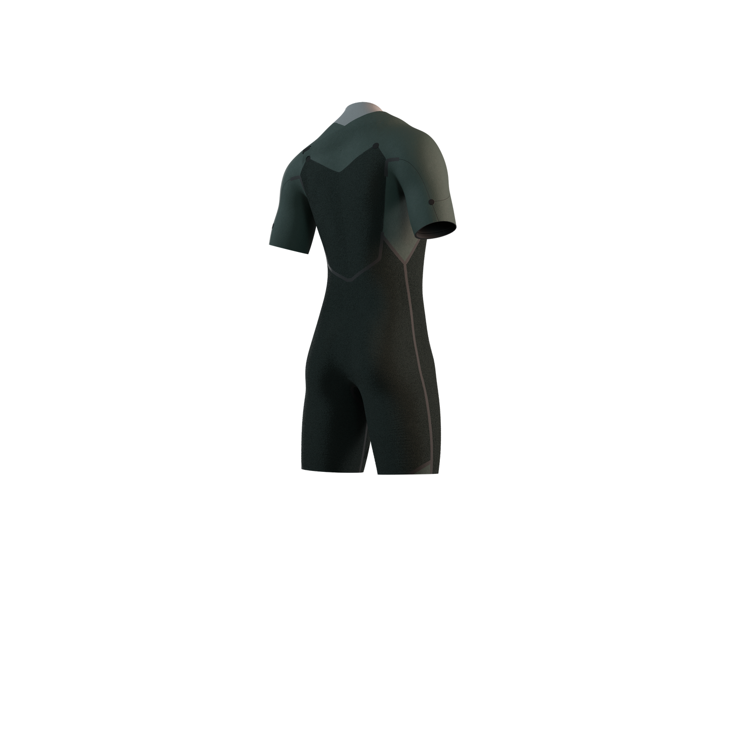 Mystic Motion Shorty 3/2mm Fzip25 - Short Arm / Front-zip